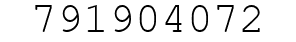 Number 791904072.