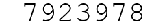 Number 7923978.