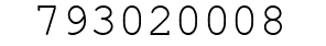 Number 793020008.