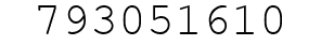 Number 793051610.