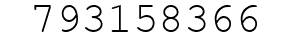 Number 793158366.