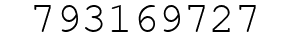 Number 793169727.
