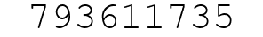 Number 793611735.