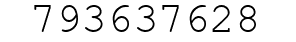 Number 793637628.
