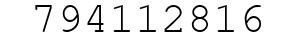 Number 794112816.