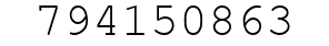 Number 794150863.