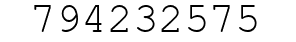 Number 794232575.
