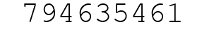 Number 794635461.