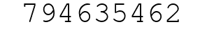 Number 794635462.