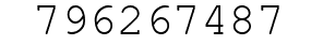 Number 796267487.