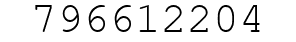 Number 796612204.