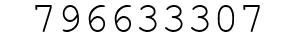 Number 796633307.
