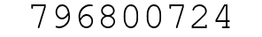 Number 796800724.