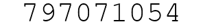 Number 797071054.