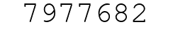 Number 7977682.