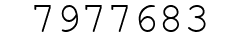 Number 7977683.