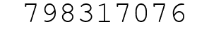 Number 798317076.