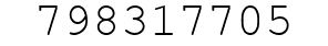 Number 798317705.
