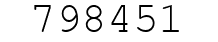 Number 798451.