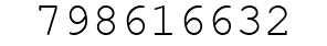 Number 798616632.