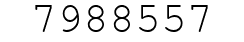 Number 7988557.