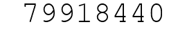 Number 79918440.