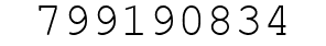 Number 799190834.