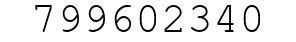 Number 799602340.