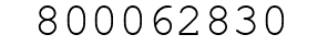 Number 800062830.