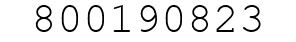 Number 800190823.