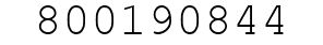 Number 800190844.