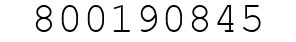 Number 800190845.