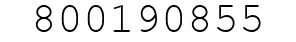 Number 800190855.