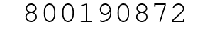 Number 800190872.