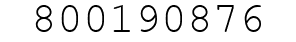 Number 800190876.