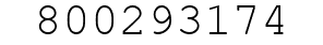 Number 800293174.