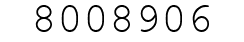 Number 8008906.