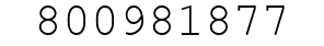 Number 800981877.