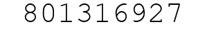 Number 801316927.