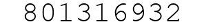 Number 801316932.