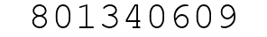 Number 801340609.