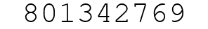 Number 801342769.