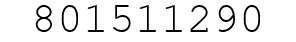 Number 801511290.