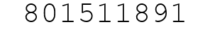 Number 801511891.