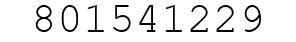 Number 801541229.