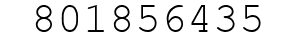 Number 801856435.