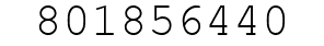 Number 801856440.