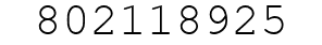 Number 802118925.