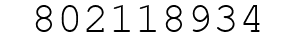 Number 802118934.