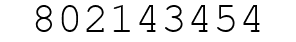 Number 802143454.